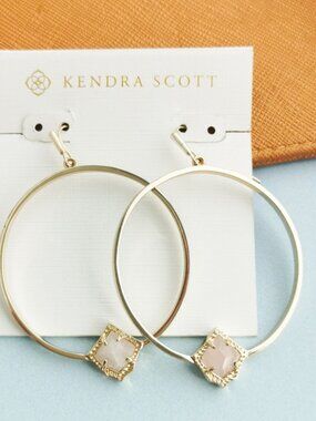 Kendra Scott Gold Hoop Earrings